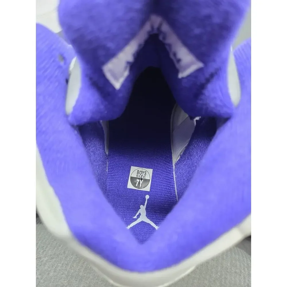Nike Air Jordan 5 Retro GS Dark Concord 7Y White Purple 440888-141 New Box